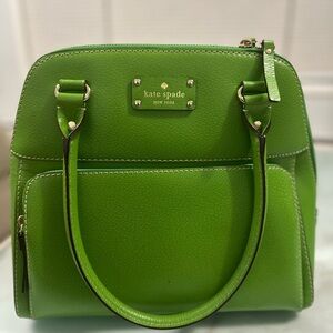 Kate Spade Vibrant Green Satchel